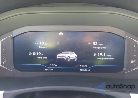 2021 Volkswagen Atlas Cross Sport 3.6L V6 Sel z USA, uszkodzony, nr VIN 1V2EE2CA2MC224154